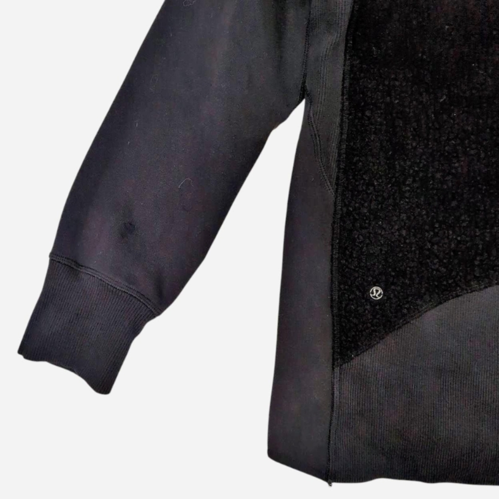 Lululemon‎ black zip up jacket size 6 - Picture 3 of 6